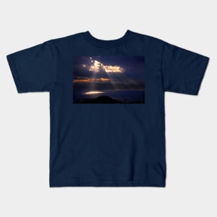 Natural spotlights at the Messenian Gulf Kids T-Shirt